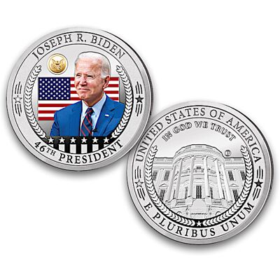 Bradford Authenticated Joseph Biden Proof Coin Collection Bradford Authenticated Joseph Biden Proof Coin Collection