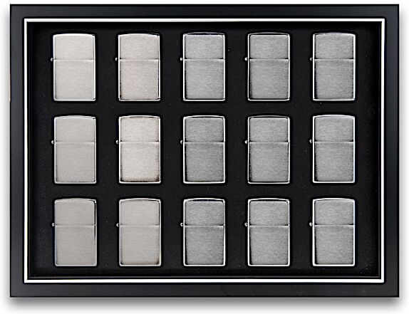 The Bradford Exchange Zippo Lighter Black Wooden Wall Display