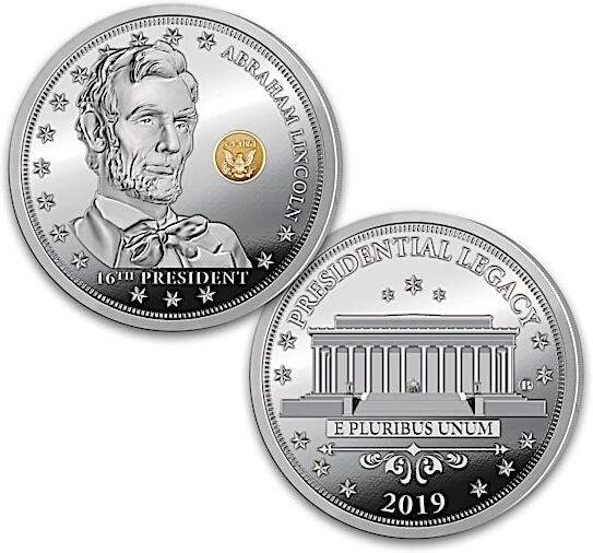 Bradford Authenticated The President Abraham Lincoln Legacy Proof Coin Collection