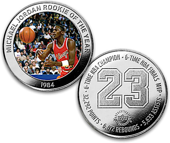 The Bradford Exchange Michael Jordan Greatest Ever Coin Collection And Display