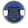 The Bradford Exchange U.S. Air Force Commemorative Challenge Coin Collection with Custom Display Case