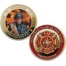 Bradford Authenticated Firefighter Tribute 24K Gold Plated Proof Coin Collection with Glen Green Art