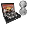 Bradford Authenticated The Wild West Morgan Silver Dollar Coins With Deluxe Display