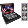 The Bradford Exchange Donald Trump American Silver Eagle Collection With Display