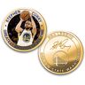 The Bradford Exchange Stephen Curry Golden Bronze Bullion Coins And Display Box