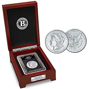 Bradford Authenticated Coin: The First San Francisco Morgan Silver Dollar Coin