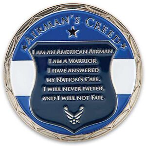 The Bradford Exchange U.S. Air Force Commemorative Challenge Coin Collection with Custom Display Case