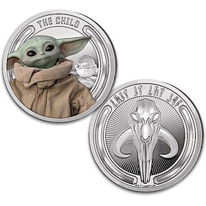 The Bradford Exchange STAR WARS The Mandalorian Proof Collection With Display Box