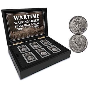 The Bradford Exchange Wartime Walking Liberty Half Dollar Collection And Display
