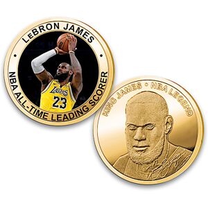 The Bradford Exchange LeBron James Legacy Coin Collection And Deluxe Display Box