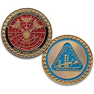 The Bradford Exchange Starfleet Academy Challenge Coins And Display Box