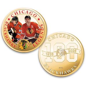 The Bradford Exchange Chicago Blackhawks 100th Anniversary Proof Collection