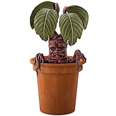 The Ashton-Drake Galleries HARRY POTTER Poseable MANDRAKE Portrait Figure With Planter Pot The Ashton-Drake Galleries HARRY POTTER Poseable MANDRAKE Portrait Figure With Planter Pot