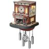 The Bradford Exchange Cuckoo Clock: Freedom Choppers Motorcycle Garage Cuckoo Clock