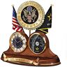 The Bradford Exchange U.S. Army For Home And Country Personalized Thermometer Clock