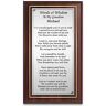 The Bradford Exchange Words Of Wisdom Wall Decor Personalized With Grandson's Name