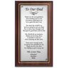 The Bradford Exchange Proud To Call You Dad Personalized Wooden Plaque Wall Decor