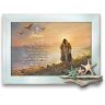 The Bradford Exchange Footprints In The Sand Jesus Wall Art With Family Name