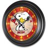 The Bradford Exchange PEANUTS Snoopy And Woodstock Illuminated Atomic Wall Clock