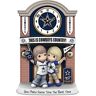 The Hamilton Collection Dallas Cowboys Porcelain Clock With Quartz Movement