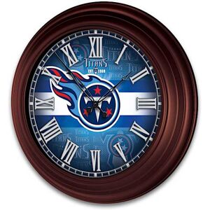 The Bradford Exchange Tennessee Titans Illuminated Atomic Wall Clock