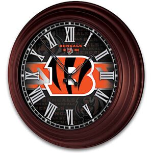 The Bradford Exchange Cincinnati Bengals Illuminated Atomic Wall Clock