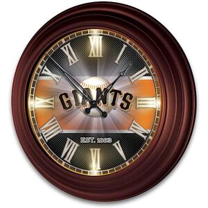 The Bradford Exchange San Francisco Giants Illuminated Atomic Wall Clock