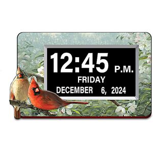The Bradford Exchange Joseph Hautman Art Easy-Read Full Disclosure Digital Clock
