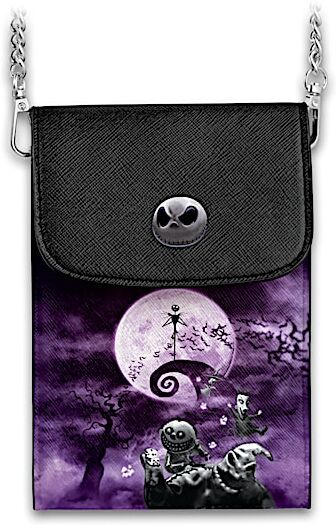 The Bradford Exchange The Nightmare Before Christmas Crossbody Cell Phone Handbag