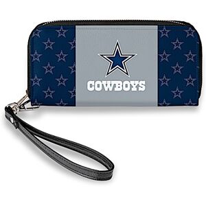 The Bradford Exchange Dallas Cowboys Women's Faux Leather Clutch Wallet The Bradford Exchange Dallas Cowboys Women's Faux Leather Clutch Wallet