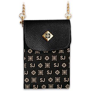 The Bradford Exchange Black Crossbody Bag Personalized With Initials The Bradford Exchange Black Crossbody Bag Personalized With Initials