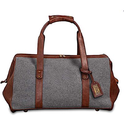 The Bradford Exchange The Traveler Duffel Bag Personalized With Initials The Bradford Exchange The Traveler Duffel Bag Personalized With Initials