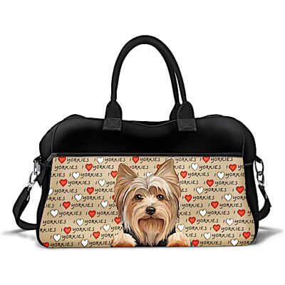 The Bradford Exchange I Love My Dog Weekender Bag: Choose Your Breed The Bradford Exchange I Love My Dog Weekender Bag: Choose Your Breed