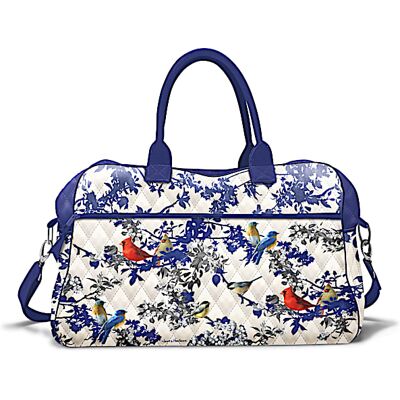The Bradford Exchange James Hautman Songs Of Spring Weekender Bag The Bradford Exchange James Hautman Songs Of Spring Weekender Bag