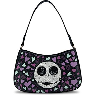 The Bradford Exchange The Nightmare Before Christmas Black Beaded Handbag The Bradford Exchange The Nightmare Before Christmas Black Beaded Handbag