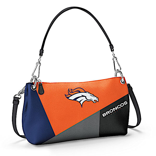 The Bradford Exchange Denver Broncos Women's NFL Convertible Handbag