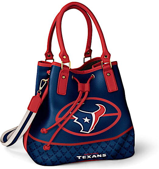 The Bradford Exchange Houston Texans Women's NFL Bucket-Style Handbag