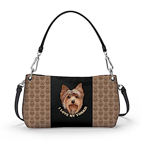 The Bradford Exchange Dog Handbag Can Be Worn In 3 Ways: Choose Your Breed