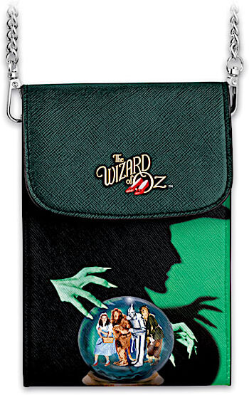 The Bradford Exchange THE WIZARD OF OZ WICKED WITCH Crossbody Cell Phone Bag