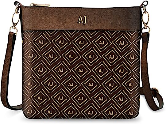 The Bradford Exchange Personalized Faux Leather Handbag With Your Two Initials