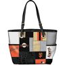 The Bradford Exchange San Francisco Giants MLB Patchwork Tote Bag With Team Logos