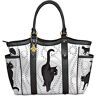 The Bradford Exchange Hans Rttimann On Quiet Paws Tote Bag With Paw Charm