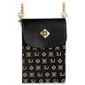 The Bradford Exchange Black Crossbody Bag Personalized With Initials