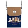 The Bradford Exchange Jrgen Scholz Charming Cats Crossbody Cell Phone Bag