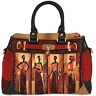 The Bradford Exchange Keith Mallett Artwork-Inspired Faux Leather Handbag