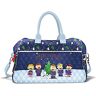 The Bradford Exchange PEANUTS Merry & Bright Christmas Quilted Duffle Bag