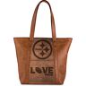 The Bradford Exchange NFL Faux Leather Tote Bag: Choose Your Team