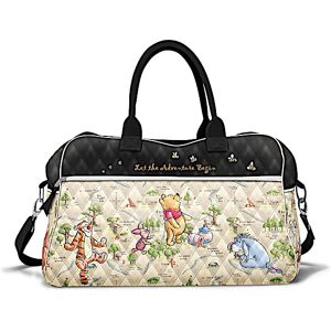 The Bradford Exchange Disney Winnie The Pooh Quilted Weekender Bag