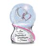 The Bradford Exchange Grandmother And Granddaughter Musical Glitter Globe