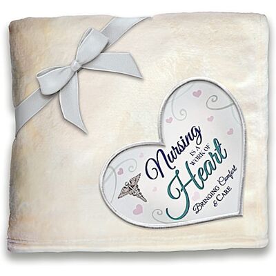 The Bradford Exchange Throw Blanket For Nurses With Inspiring Message And Art The Bradford Exchange Throw Blanket For Nurses With Inspiring Message And Art